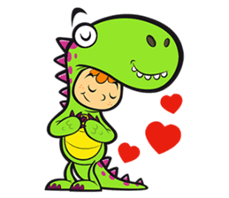 Dino Boy sticker #2698323