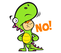 Dino Boy sticker #2698326
