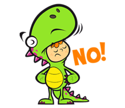 Dino Boy sticker #2698326