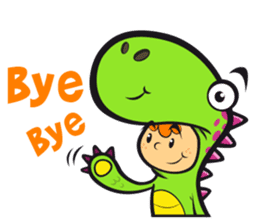 Dino Boy sticker #2698330
