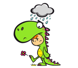 Dino Boy sticker #2698331