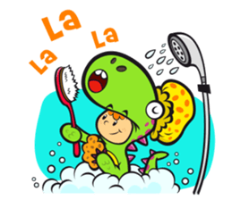 Dino Boy sticker #2698333