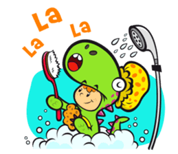 Dino Boy sticker #2698333