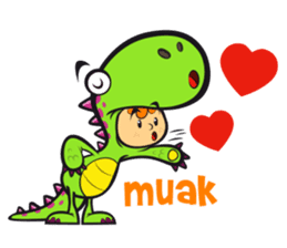 Dino Boy sticker #2698335