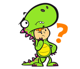 Dino Boy sticker #2698338