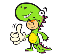 Dino Boy sticker #2698339
