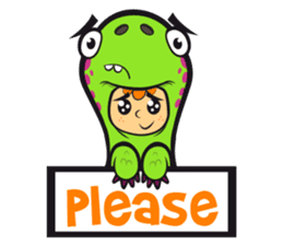 Dino Boy sticker #2698342