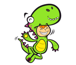 Dino Boy sticker #2698344