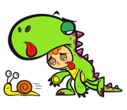 Dino Boy sticker #2698346