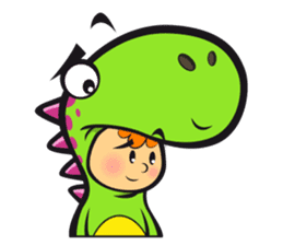 Dino Boy sticker #2698349