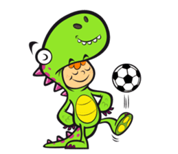 Dino Boy sticker #2698352