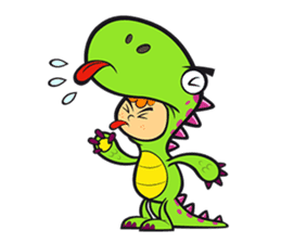 Dino Boy sticker #2698353