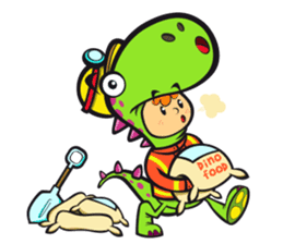 Dino Boy sticker #2698354