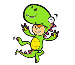 Dino Boy sticker #2698355