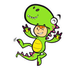 Dino Boy sticker #2698355