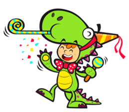Dino Boy sticker #2698361