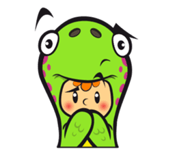 Dino Boy sticker #2698362
