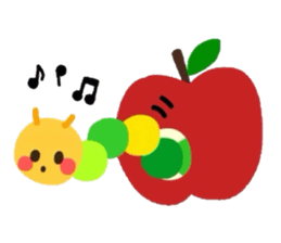 merry colorful animals sticker #2698496