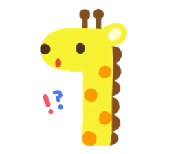 merry colorful animals sticker #2698504