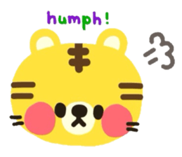 merry colorful animals sticker #2698511