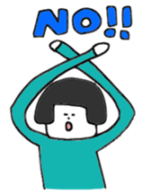 bobbed hair Chi-chan sticker #2698728