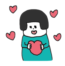 bobbed hair Chi-chan sticker #2698730