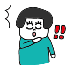 bobbed hair Chi-chan sticker #2698732