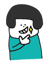 bobbed hair Chi-chan sticker #2698740