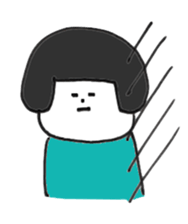 bobbed hair Chi-chan sticker #2698750
