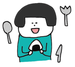 bobbed hair Chi-chan sticker #2698754