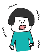 bobbed hair Chi-chan sticker #2698757
