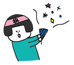 bobbed hair Chi-chan sticker #2698760