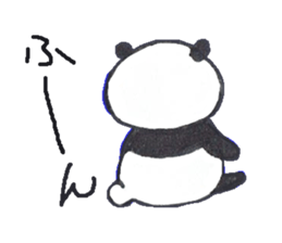 muku muku PANDA sticker #2698854