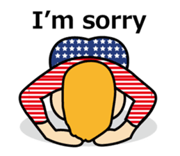 Kneeling down on the ground sticker #2699480