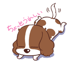 The Cavalier King Charles Spaniel Dog sticker #2699487