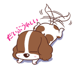 The Cavalier King Charles Spaniel Dog sticker #2699488