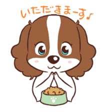 The Cavalier King Charles Spaniel Dog sticker #2699492