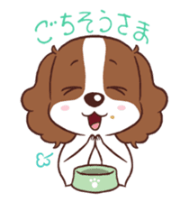 The Cavalier King Charles Spaniel Dog sticker #2699493