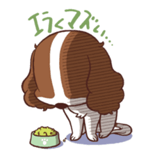 The Cavalier King Charles Spaniel Dog sticker #2699494