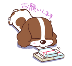 The Cavalier King Charles Spaniel Dog sticker #2699513