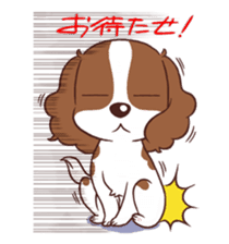 The Cavalier King Charles Spaniel Dog sticker #2699514