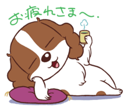 The Cavalier King Charles Spaniel Dog sticker #2699516