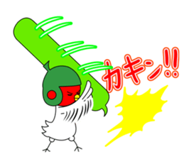 Toritoma ver.2 by Takeshiitake mushroom sticker #2699844