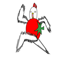 Toritoma ver.2 by Takeshiitake mushroom sticker #2699849