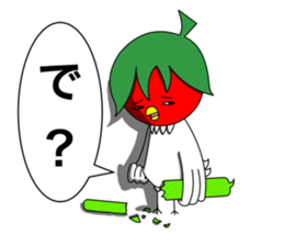 Toritoma ver.2 by Takeshiitake mushroom sticker #2699876