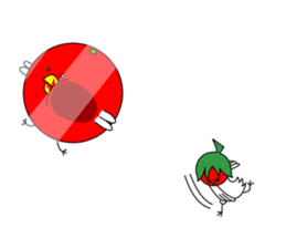 Toritoma ver.2 by Takeshiitake mushroom sticker #2699877