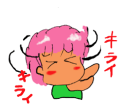 Friendly! Girl! sticker #2700191