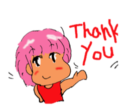 Friendly! Girl! sticker #2700202