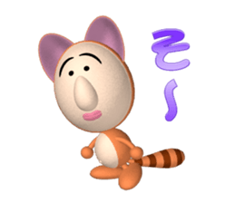 ponpoko-nya sticker #2700425