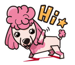 iinu - Poodle sticker #2701204